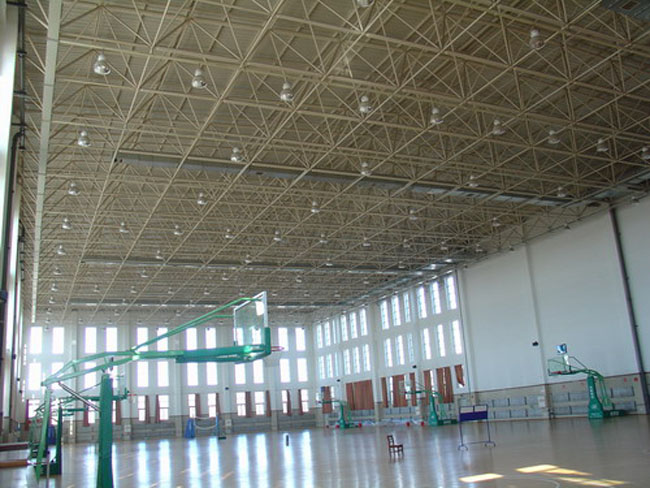 四川篮球馆网架案例